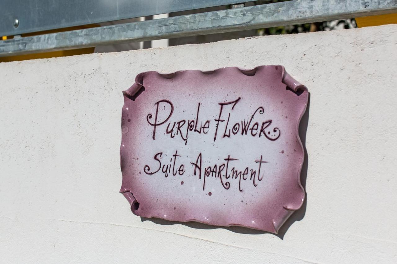 Purple Flower Suite Apartment Cala Gonone Zewnętrze zdjęcie